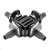 Gardena Micro-Drip-System 3/16 inch connector, 4-way distributor for drip irrigation