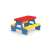 Dolu picnic table for kids, red, blue, yellow, outdoor play, indoor play