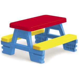 Dolu picnic table for kids, red, blue, yellow, outdoor play, indoor play - Babies & Toddler
