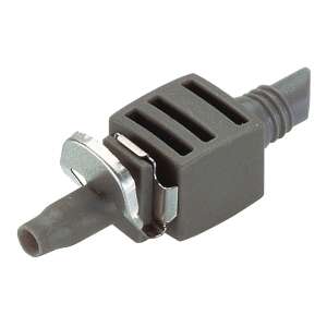 Conector Gardena MD 3/16, conector din plastic gri pentru sistemul de irigare prin picurare micro - Gardena Accesorii irigare