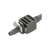 Gardena MD connector 3/16, grey plastic connector for micro drip irrigation system