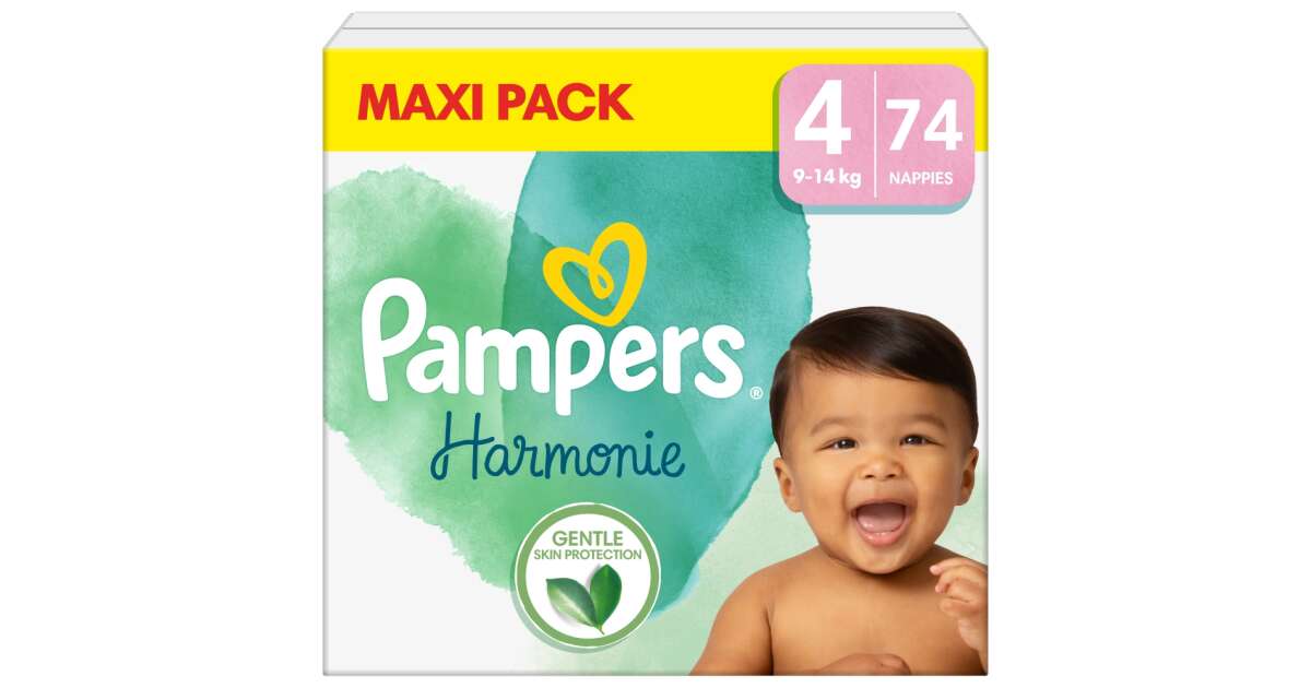 Pampers Harmonie monthly Pampers 9-14kg Maxi 4 (160pcs)