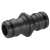 Gardena Profi System Connector, schwarz, zum Verbinden von Schläuchen