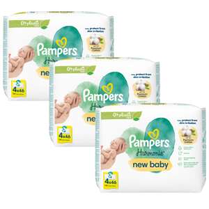 Pampers Harmonie New Baby nedves Törlőkendő 3x184db 59164164 Törlőkendő - Parfümmentes