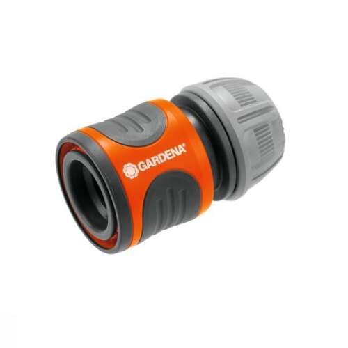 Conector pentru furtun Gardena 3/4 inch, portocaliu și gri, pentru conectarea furtunurilor