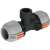 Conector Gardena T-elem 32 mmx3/4 pentru conectarea aspersoarelor de-a lungul conductei