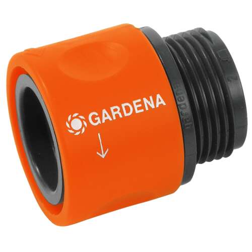Gardena 2917-20 tömlőcsatlakozó Tömlőcsatlakozó elem Fekete, Narancssárga 1 dB