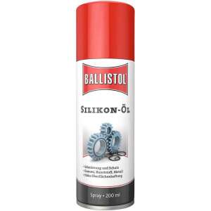 Ballistol szilikon olaj spray, 200 ml, gumi, műanyag és fém kenésére és védelmére - Ballistol