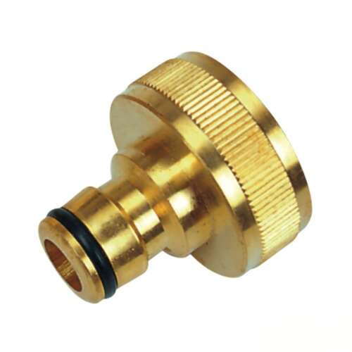 HECHT 08028C Brass Hose Connector End