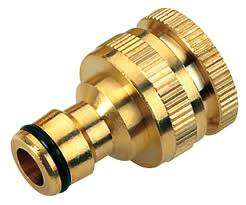 HECHT 08024C SCHLAUCHENDVERBINDER 1/2"&amp;3/4" MESSING