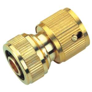 HECHT 08010C Conector furtun din alamă de 1/2 inch pentru irigare grădină - Accesorii irigare