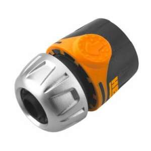 Свързващ елемент за маркуч Hecht 1/2 инча, бърза връзка, лесен за използване, градински маркуч, маркуч за поливане, пръскачка, градински инструменти - Съединител и аксесоари