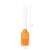 Fiskars Functional Form silicone basting brush, orange and white, 19 cm long