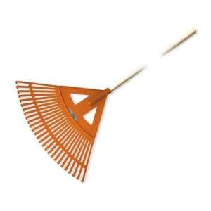 Bradas 22-Zahn Laubbesen mit Holzstiel - Laubbesen