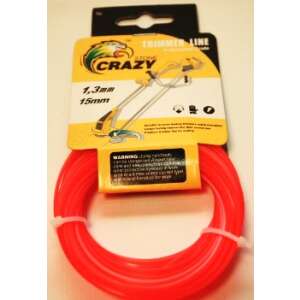 Crazy Stone 1.3mm x 15m trimmer line, square profile, red - Trimmer Line