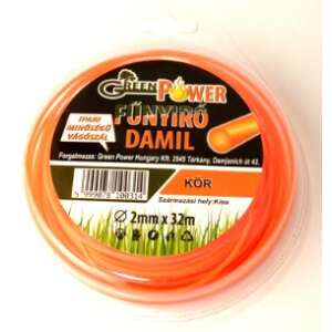 Green Power 2mm x 32m trimmer line, orange, for grass trimming - Trimmer Line