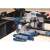 Scheppach HM 90 MP dual-speed miter saw with sliding function and laser cutting wood and metal