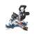 Scheppach HM 90 MP dual-speed miter saw with sliding function and laser