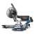 Scheppach HM 110 MP miter saw with sliding function, laser, and dust bag