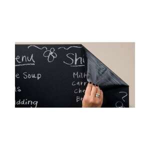 Securit Stanger fekete táblafólia felhelyezése falra, írható felület - Securit