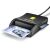 AXAGON CRE-SM3SD USB Smart Card & SD/microSD/SIM Card FlatReader 82603272