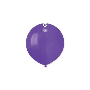 PartyLufi - Sötétlila Latex Lufi - 50 db - 48 cm