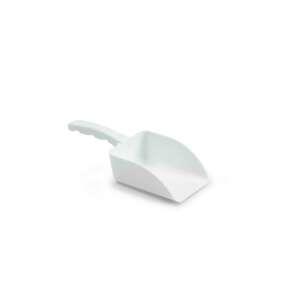 Biela hygienická naberačka Igeax, kapacita 0,25L, na meranie a presúvanie múky a iných práškov - Kuchynské pomôcky