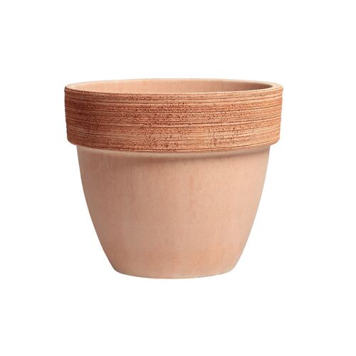 Palladio Graffiato 25cm terrakotta virágcserép - Virágcserép