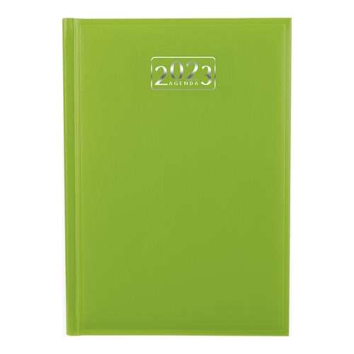 VICTORIA OFFICE Naptár, tervező, A5, napi, VICTORIA OFFICE, világoszöld
