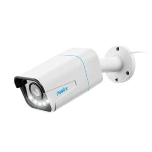 Cameră de supraveghere Reolink RLC 811A cu AI, detectare persoane/vehicule, zoom optic 5x, vizibilitate nocturnă, slot pentru card Micro SD, rezoluție 8MP (4K)