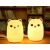 Children led night light cat rgb touch 82306731