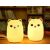 Children led night light cat rgb touch 82306731