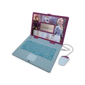 Dwujęzyczny edukacyjny laptop Frozen II firmy Lexibook z Elsą i Anną, w zestawie mysz - Lexibook
