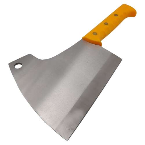 Mäsiarsky sekáčik IdeallStore®, Rough Kitchen, 38 cm, nehrdzavejúca oceľ, 1,1 kg, žltý 59190156