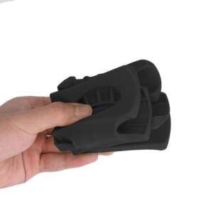 Kwmobile Silicone Tray for Cans and Bottles, Black, 50329.01