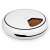 Navaris automatic pet feeder, white, with dry pet food