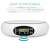 Navaris automatic pet feeder, white, with digital display and voice recording feature