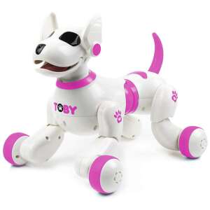 Beszélő, játszó, táncoló, éneklő távirányítós robot kutya - távirányítóval vezérelhető, rózsaszín (BBJ) 59193164 