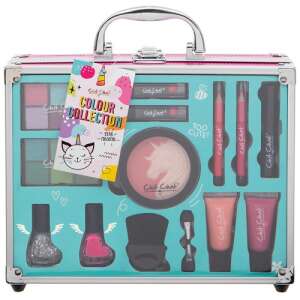 Chit Chat Colour Collection makeup set in a silver case with a unicorn design - Vanity Table, Makeup Set, Fragrance