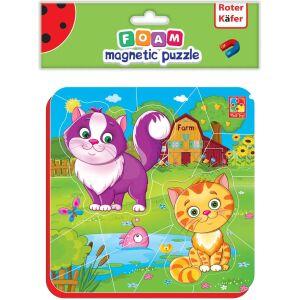 Roter Kafer Farm Állatos Mágneses Puzzle Kisgyermekeknek - Puzzle & Kirakó