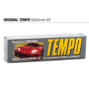 Полираща паста Tempo Silichrom EX за хром и алуминий, 120 ml - AMiO