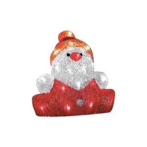 Vianočná dekorácia LED, snehuliak, 24x21x24 cm - Strend Pro Vianočné dekorácie