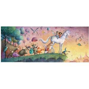 Londji My Unicorn Glitter Puzzle, 350 darabos, kész puzzle, egyszarvú, állatok, fantázia, gyerek puzzle - Londji