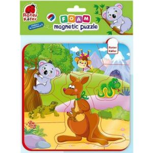 Roter Käfer Australische Tiere Magnetisches Puzzle für Kinder - Puzzle & Rätsel