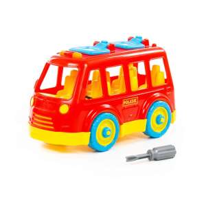 Polesie car - busz, piros, 26.5 x 14.5 x 15.5 cm 59387287 Polesie
