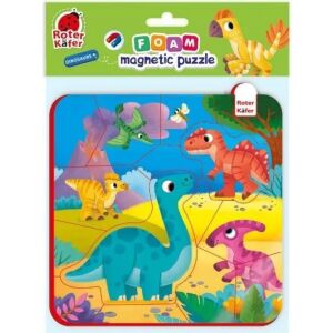 Puzzle magnetic Dino Roter Kafer pentru copii - Puzzle pentru copii