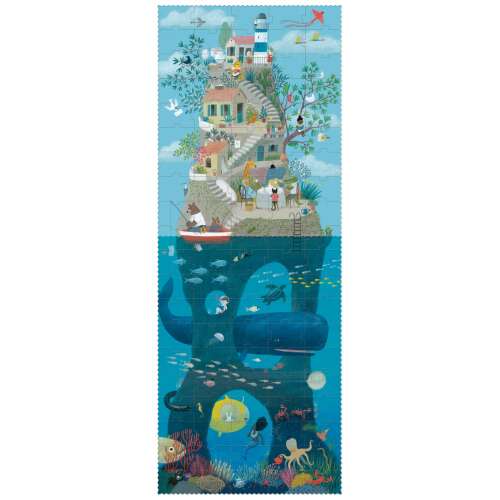 A Tea by the Sea 100 darabos történetmesélő puzzle összeállítva, Londji