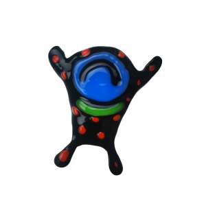 Tubi Jelly 3D Monster, blue, green, red, black - Tuban