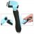 Springos Self-Cleaning Pet Brush, Blue-Black, 5 cm 59202048