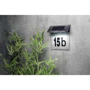 Слънчев номер на къща с LED осветление, 18,5x5x19 cm, монтиран на стена - Nonbrand Слънчев фенер